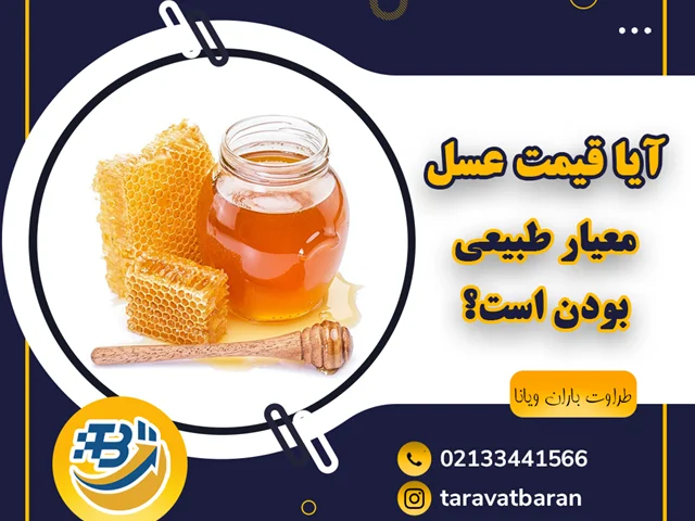 آیا قیمت عسل معیار طبیعی بودن است؟